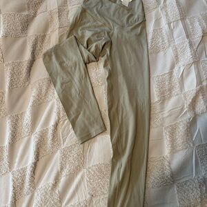 Aerie Olive High-Waisted Leggings